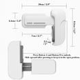 thumbnail image 4 of Candado de Seguridad para Refrigerador Fursafe&Q Blanco Paquete de 2, 4 of 8