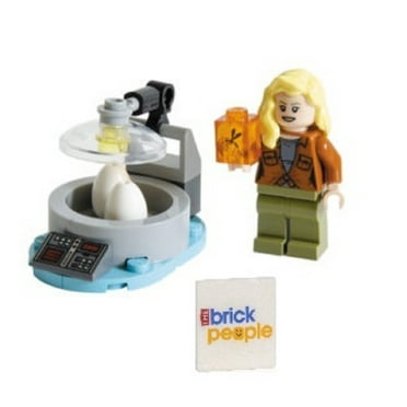 LEGO Jurassic World: Dr. Ellie Sattler Minifigure Dino Lab, Eggs and Mosquito