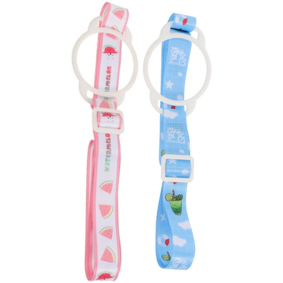 OFFIGAM 2Pcs Water Bottle Straps for Carrying 11.8X0.8X0.1in