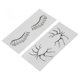 thumbnail image 4 of Regla para cejas, 2 piezas Regla de medición de cejas Escala de cejas Vernier Regla de cejas Escala Durabilidad probada en el tiempo Jadeshay A, 4 of 8