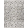 thumbnail image 2 of Hauteloom Bogtong Living Room, Bedroom Area Rug - Farmhouse - Charcoal, Cream, Beige - 9'2" x 12', 2 of 17