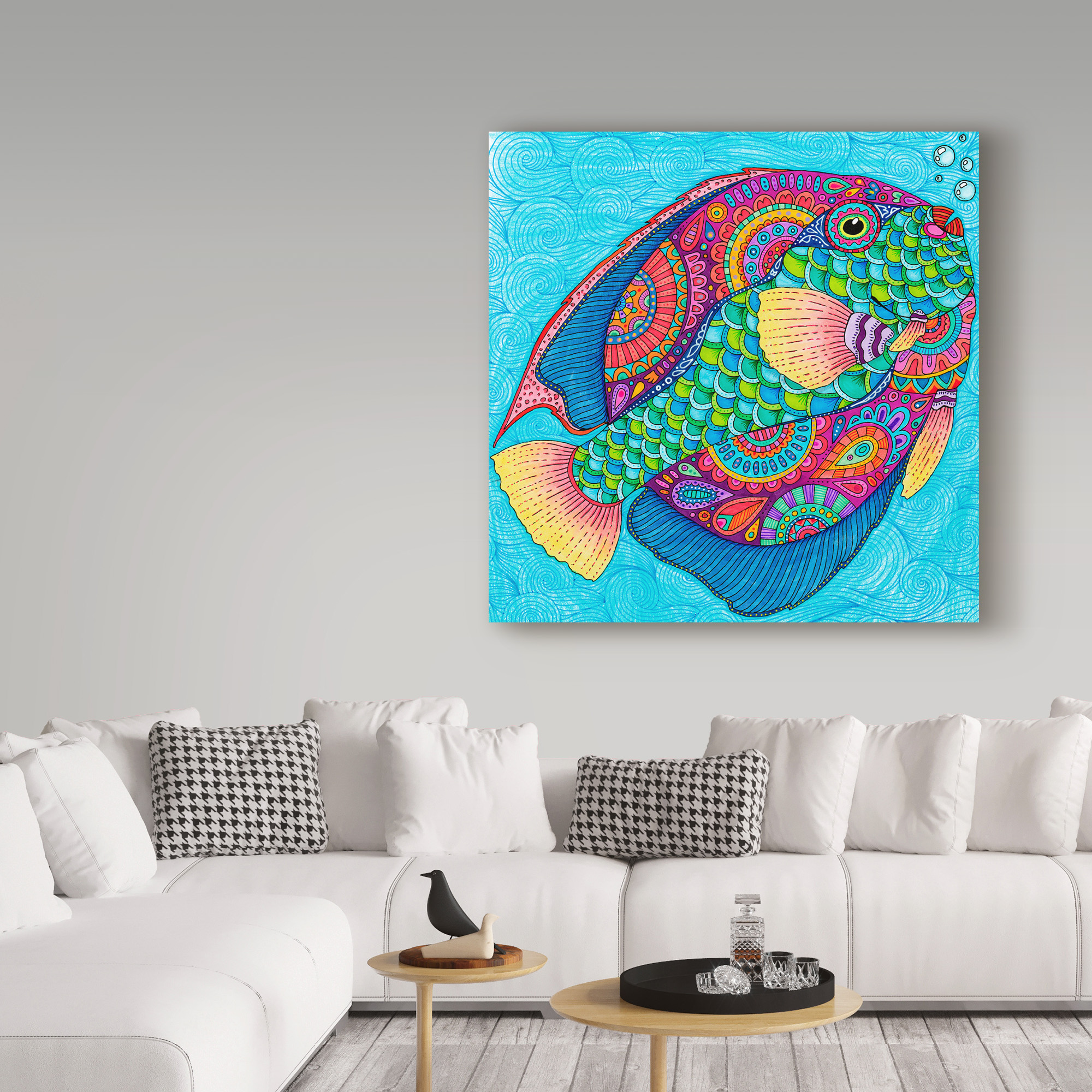 Trademark Fine Art 'Tropical Paradise 1' Canvas Art by Hello Angel