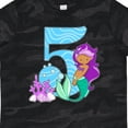 thumbnail image 4 of Inktastic Fifth Birthday Mermaid Girls Toddler T-Shirt, 4 of 5