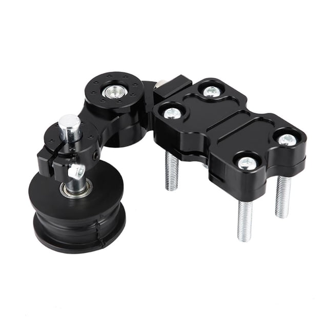 Perno Tensor De Cadena De Aluminio Para Motocicleta, Ajustador Automático En Herramienta De Rodillo, Negro matsuzay VI002709-00