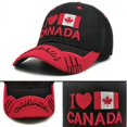 thumbnail image 4 of Canada Baseball Cap Maple Leaf Flag Embroidered Caps for Men Vintage Washed Breathable Sport Outdoor Cap, 4 of 4