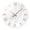 White, variant on White Marble 12 Inch Modern Glass Wall Clocks Battery Operated