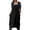 a-Black15760, variant on Womens Dress Solid Color Sleeveless Midi Pinafore Dress With Square Neck Side Pockets Oversized Relaxed Fit Linen Dress For Daily Going Out Wear