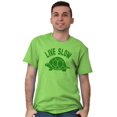 thumbnail image 5 of Live Slow Turtle Tortoise Animals Men's Graphic T Shirt Tees Brisco Brands 3X, 5 of 6