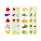 thumbnail image 3 of Vogacara Tarjeta cognitiva para niños, aprendizaje, iluminación, juguete, caja de hierro en inglés, papel, tarjeta educativa Juguetes Educativos Fruta Vogacara FN000087-01B, 3 of 6