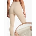 thumbnail image 5 of Women's High Waisted Yoga Leggings, Buttercore Ruched V-Back Tummy Control Workout Pants, 5 of 9