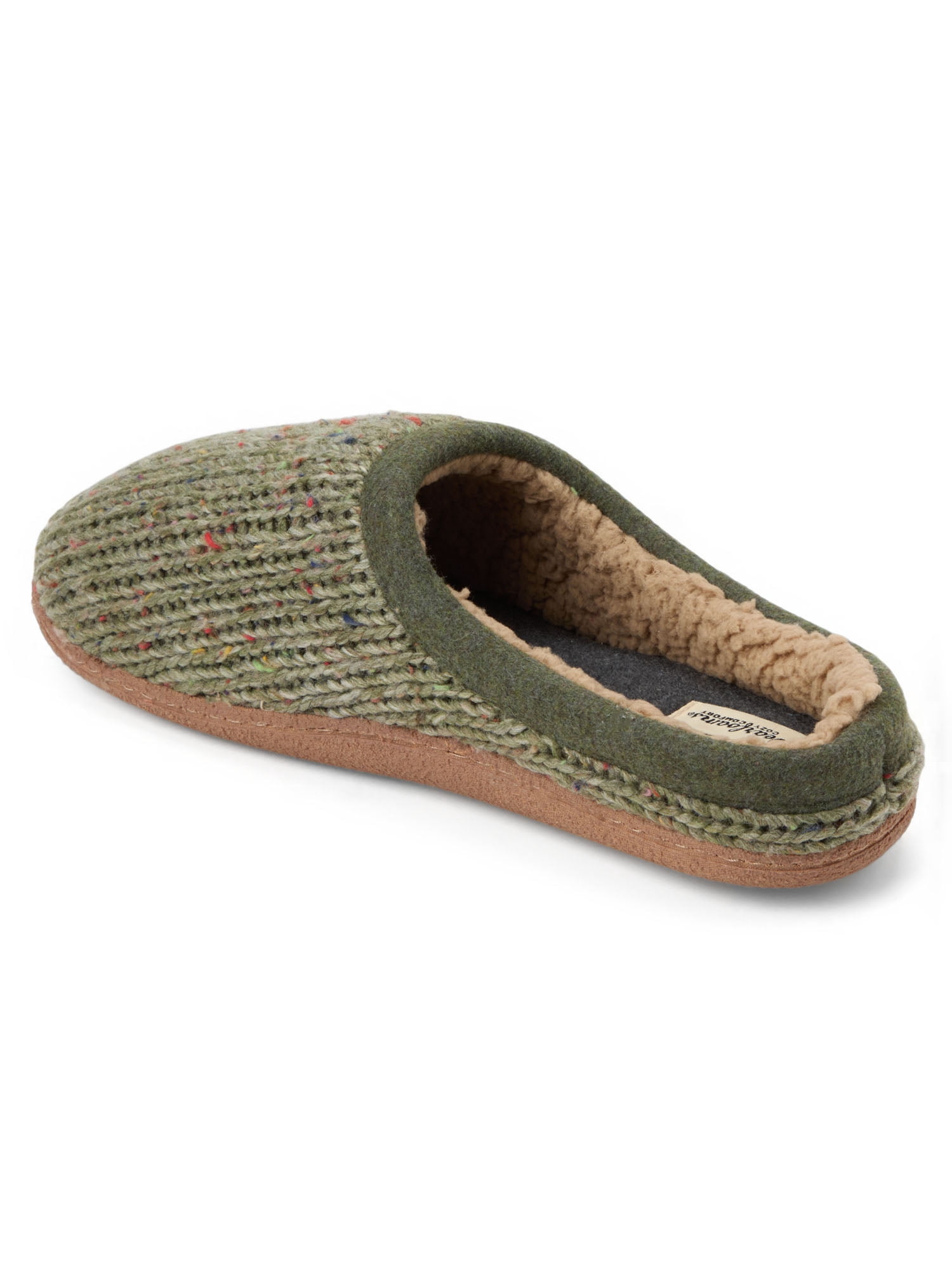 Dearfoams Cozy Comfort Men's Knit Clog Slippers
