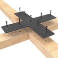 thumbnail image 5 of 2PCS Cross Mending Plate, for Framing Pergolas, X-Truss Connections, 5 of 5