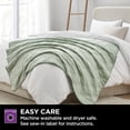 thumbnail image 3 of Brookstone Cooling Throw Green, Solid Print, Nylon Polyethylene, Knit, 1 Piece, Standard Size, 3 of 12