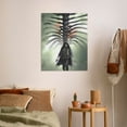 thumbnail image 3 of Attack on Titan Poster, Japanese Anime Canvas Decorative Poster, Wall Art for Dorm Bedroom Living Room, No Frame, 3 of 7