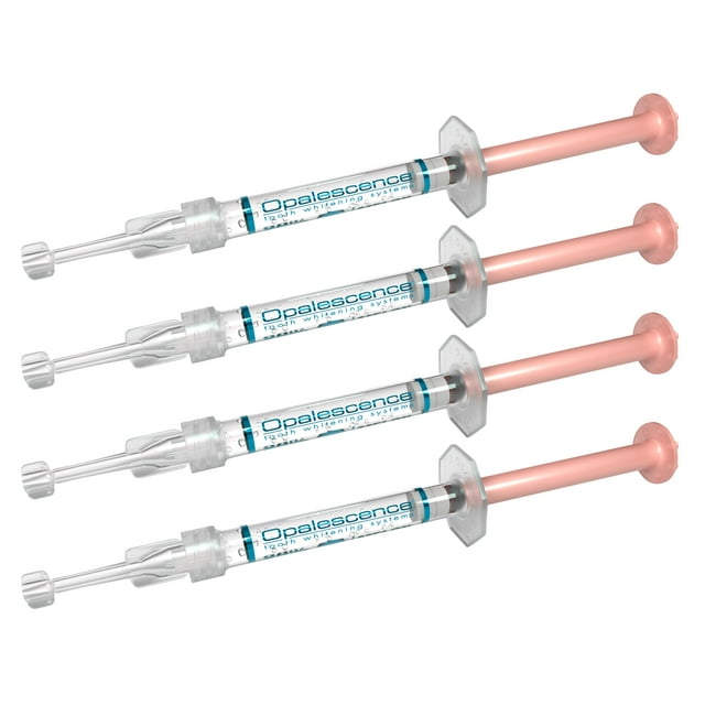 Jeringas de gel para blanquear los dientes Opalescence, kit de recarga del 10%, 4 unidades