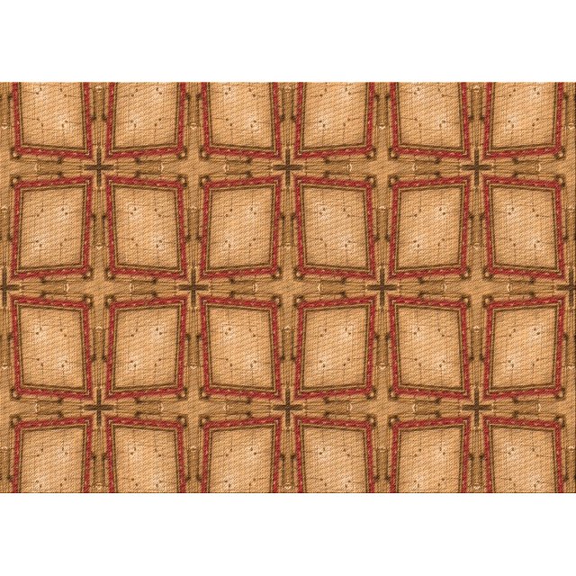 Ahgly Tapis Rectangulaire Lavable en Machine Intérieur Transitionnel Acajou Brun, 5 Pieds x 7 Pieds