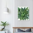 thumbnail image 4 of GOSMITH 16x20 in / 12x16 in Decorative Green Tropical Palm Tree Banana Leaf Alocasia Fern Monstera Canvas Wall Art 16x20 in, 4 of 5