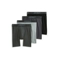 thumbnail image 1 of Jockey Men's Lightweight Cotton Blend 7" Long Leg Boxer Brief - 4 Pack, 1 of 4