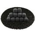 thumbnail image 2 of Charcoal Gray, Ceramic Fire Squares | 3" Set of 20, 2 of 2