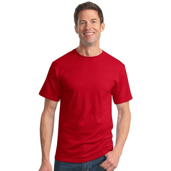 Jerzees Dri-Power Mens Active T-Shirt Small True Red