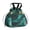 Teal Gold Marble, variant on Teal Gold Marble Drawstring Lunch Bag Women - Drawstring Lunch Bag Insulated for Work Office - Stain-Resistant Large Lunchbags for Women with Multi-Pockets