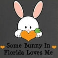 thumbnail image 2 of CafePress - Floridasomebunnylovesme Maternity Dark T Shirt - Maternity Dark T-Shirt, 2 of 3