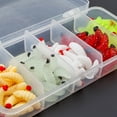 thumbnail image 6 of 100pcs/box Silicone Soft Maggot Baits 5 Colors Mixed Bass Fishing Worms Lures, Bread Worm Fishing Lure, 6 of 20