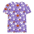 thumbnail image 3 of FEDPOP Boys Halloween T-shirts Kids 3D Printed Graphic Tops Party Short Sleeve Tees Clothes 4T, 3 of 3