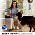thumbnail image 6 of Mighty Tuff 3-Piece Wheeled Pet Food Storage with Airtight Lid and 5 Lbs Treat Container, 6 of 6