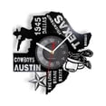 thumbnail image 2 of TIMIFIS Creative Clock Vinyl Record Wall Clock London Uk Retro Nostalgic Styling Wall Clock, 2 of 3