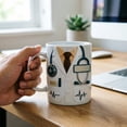 thumbnail image 4 of BUDAO00 Personalized Dentist Mug, DDS Mug Gifts For Men Women, Dental Student Grad Gifts For Him Her, Doctor Of Dental Surgery Cup Thank You Dentist Cup, 4 of 5