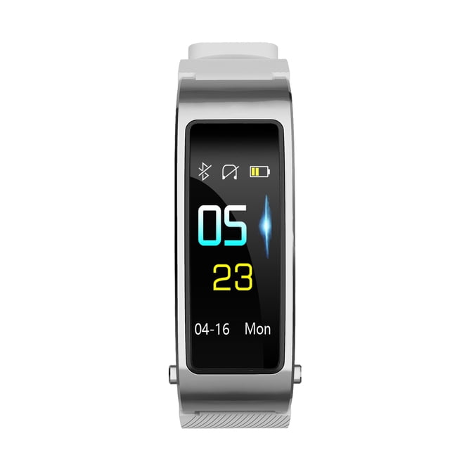 Reloj deportivo Bluetooth 5.0 + 4.2 Pulsera inteligente Pulsera Contador de pasos Frecuencia cardíaca Medición de la presión arterial Inevent DZ7714-04B