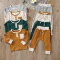 thumbnail image 2 of 2 Tone Ribbed Knitted Tracksuit Set, 2 of 8