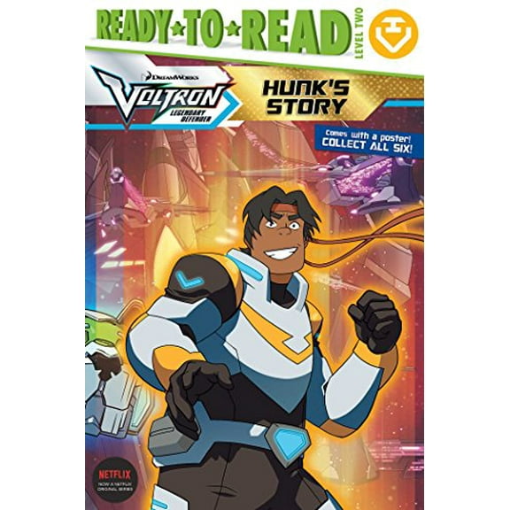 Pre-Owned Hunk's Story (Voltron Legendary Defender: Ready to Read, Level 2) Paperback - USED