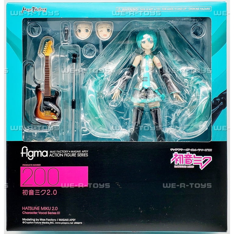 hatsune miku figure set ② Hatsune Miku 2.0 Figma Character Vocal Series Action Figure Max