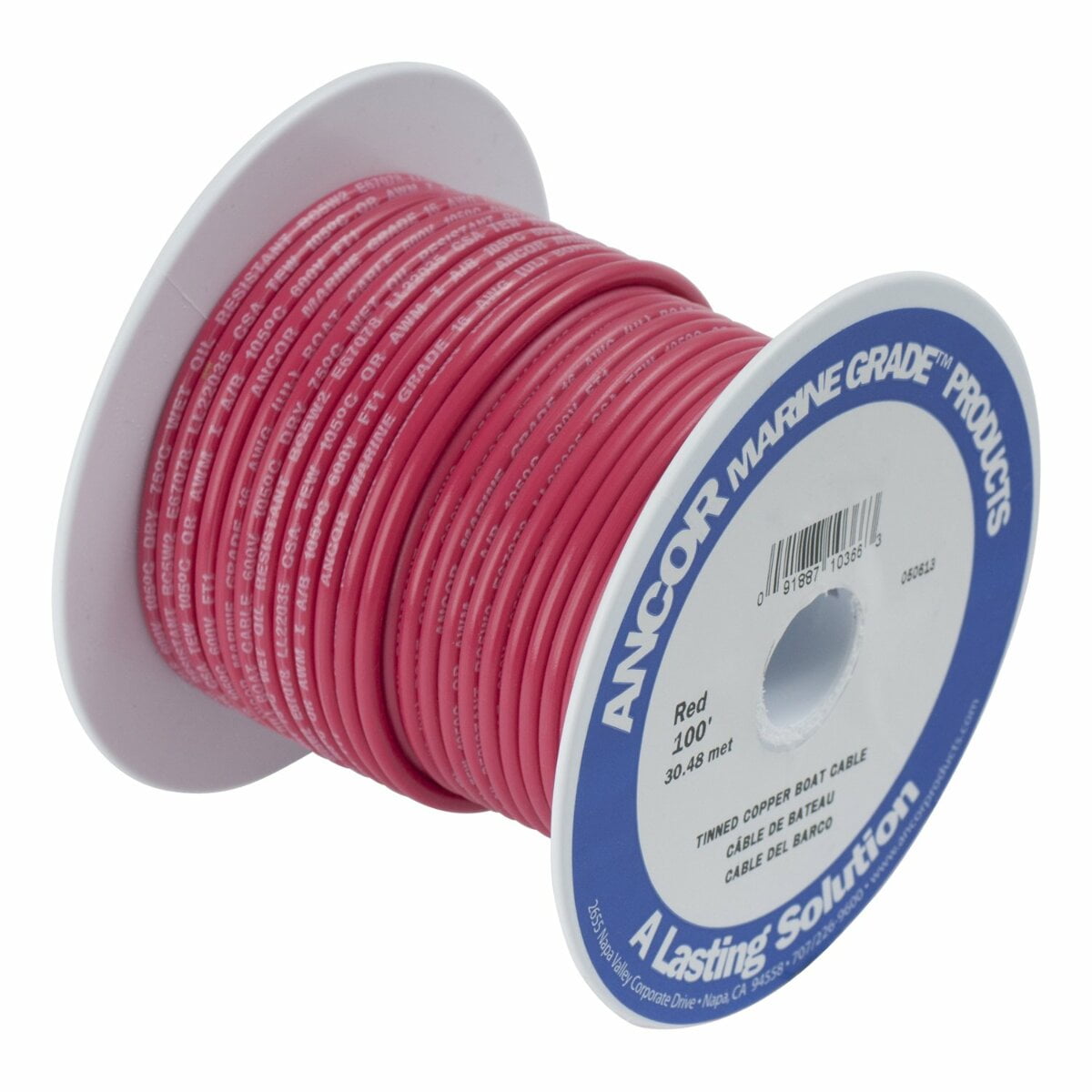 Marine Primary Tinned Copper Wire 14 Gauge 25 100 & 500 FT Lot 14 Colors -  USA