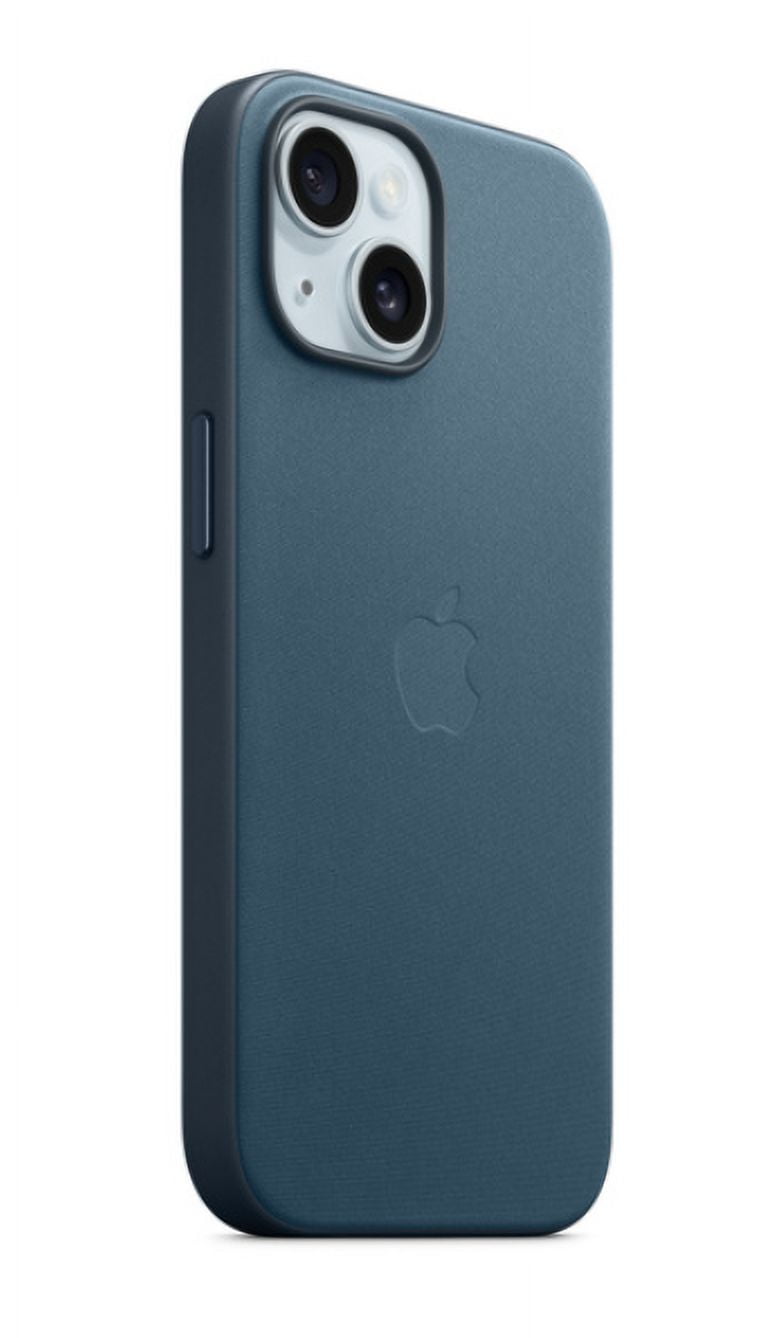 Apple iPhone 15 FineWoven Case with MagSafe - Pacific Blue
