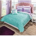 thumbnail image 5 of SCALES MERMAID TEENS KIDS GIRLS REVERSIBLE COMFORTER SET 3 PCS TWIN SIZE, 5 of 5