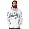 thumbnail image 2 of Autism Awareness Hoodies Sweat Shirts Sweatshirts Shine Embrace Love Support | Blue Puzzle, 2 of 2