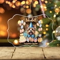 thumbnail image 3 of Watercolor Yorkshire Terrier Happy Birthday Celebration Balloons Gift Party Acrylic Benelux Ornament Yorkie Dog Lover Gifts Home Tree Decor - 00028, 3 of 4