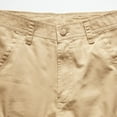 thumbnail image 3 of SWSMCLT Men's Cotton Cargo Shorts Summer Travel Casual Shorts Lightweight Bermuda Shorts Slim Fit Pocket Hiking 07Khaki 30, 3 of 4
