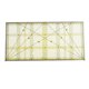 thumbnail image 1 of Ruler de costura Patchwork cosido plantilla plantilla manual costura pintura ropa herramienta de medición escuela escuela 3x15cm amarillo Inevent HA012297-01, 1 of 7