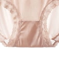 thumbnail image 3 of IFNWSV Ice Silk Seamless Bikini Underwear Breathable Soft Lightweight Panties for Women Comfortable Fit Pink M, 3 of 4