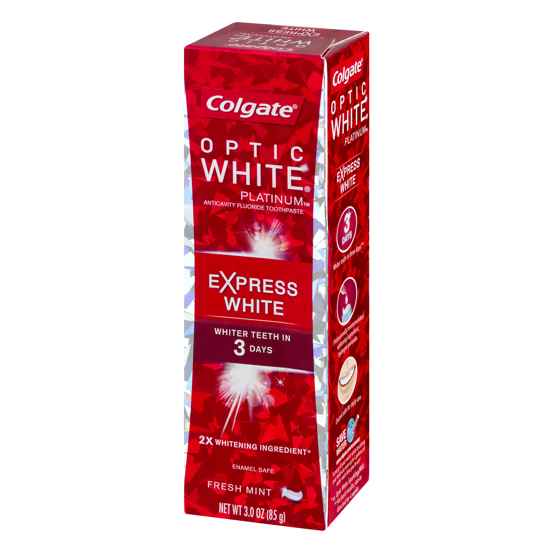 Colgate Optic White Express White Whitening Toothpaste - 3 ounce - image 3 of 8