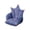 Blue, variant on Balcony Living Room Organizers and Storage Crowns Chair Cushion Office Sedentary Buttocks Cushion Student Cushion Integrated Cushion Fart Cushion Easy to Assemble