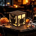 thumbnail image 5 of Kyusrd Led Candlelight Lamp for Halloween Decor,Wooden Ornament Decorations With LED Lights for Indoor Outdoor Party Home Garden Table Mantel Scary House Decor, 5 of 6