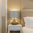 thumbnail image 7 of 2Set Drum Lamp Shades for Table Lamps, 13"x13"x10" Linen Lampshade Easy Assembly Lamp Shade for Table Lamps Floor Lamps Bedside, Gray Brown, 7 of 7
