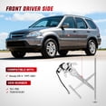 thumbnail image 2 of Nilight Front Left Window Regulator with Motor, Compatible with 1997 1998 1999 2000 2001 Honda CR-V, Power Window Lift Motor Assembly, Driver Side, OE Replacement, 2 of 7