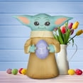 thumbnail image 2 of National Tree Company 18 in. Inflatable Easter Baby Yoda - 18 in, 2 of 3