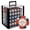 1000 ct. Acrylic, variant on Playzaic 1000-piece Aluminum Monaco Club Poker Chip Case - 13.5-gram Heavy Clay Composite Set